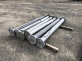 Galvanized Steel Pedestals, Qty. 6