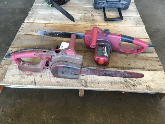 Chicago Electric Chain Saws, Qty. 2