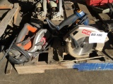 Ridgid & Ryobi Circular Saws, Qty. 2