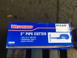 Westward 2 in. Pipe Cutters, Qty 2