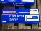 Westward 2 in. Pipe Cutters, Qty 2