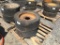 Solid Skidsteer Tires Qty 2