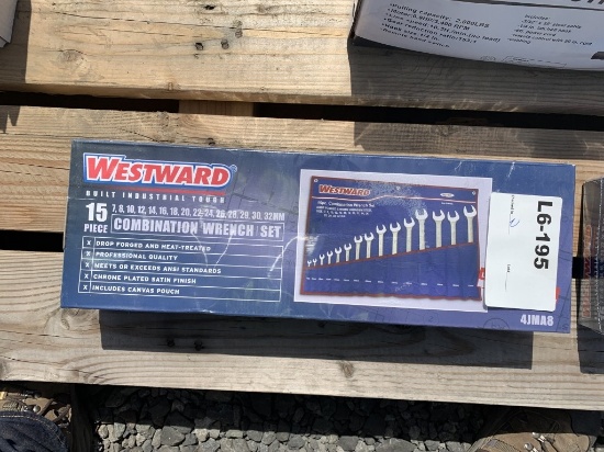 Westward 15pc Combination Wrench Set