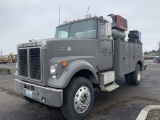 1978 White Road Boss 2 S/A Service Truck