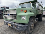 1990 Ford S/A Dump Truck