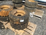 Solideal 10-16.5 Skidsteer Tires Qty 2