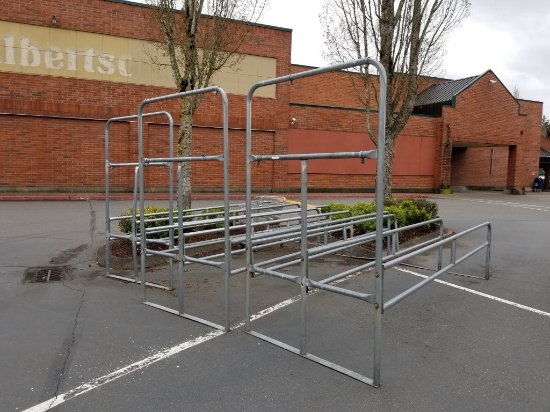 Shopping Cart Corrals Qty 3