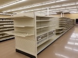 Metal Double Sided Shelving Units