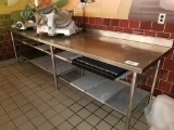 Stainless Steel Prep Table