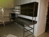 Stainless Steel Prep Table & Shelf Unit