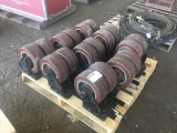 Double Wheel Casters Qty 9