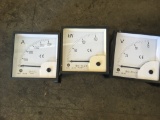 Volt, Amp, Kwh Panel Meters Qty 31