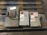 GE & Cutler Hammer Safety Switches Qty 3