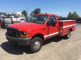 2000 Ford F350 XL 4x4 Utility Truck