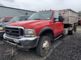 2003 Ford F550 XL SD Roll Off Truck