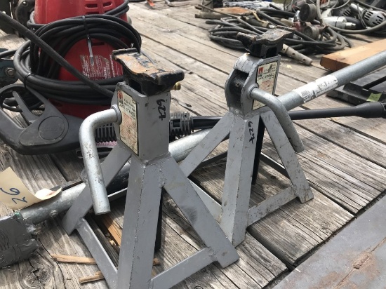 3 Ton Heavy Duty Jack Stands Qty 2