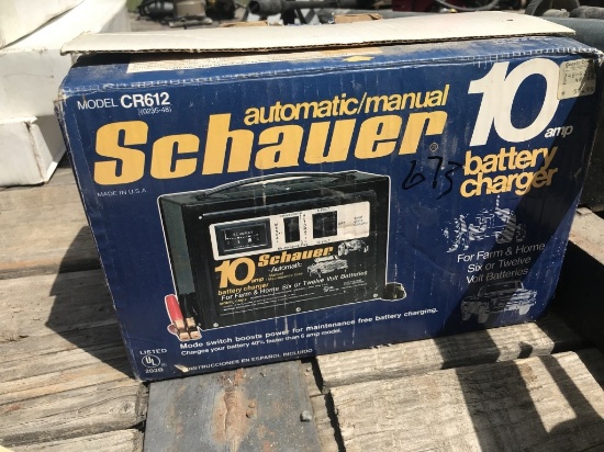 Schauer CR612 Auto/Man. Battery Charger