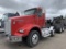 2013 Kenworth T800 Tri-Axle Cab & Chassis
