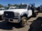 2007 Ford F550 XL SD 4x4 Flatbed Truck