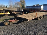 1988 Trailmaster TD24T T/A Equipment Trailer