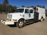 1995 International 4700 Crew Cab Utility Truck