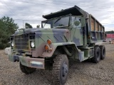 1985 AM General M-929 6x6 T/A Dump Truck