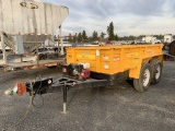 2013 Best Trailer DB5X10H T/A Dump Trailer