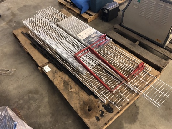 Wire Grid Closet Shelves