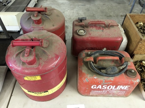 Gas Cans, Qty. 4