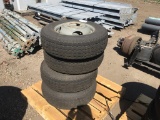 Nanco 8.75-16.5 Tires, Qty. 4