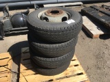 Nanco 8.75-16.5 Tires, Qty. 4
