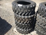 Camso 10-16.5 Skid Steer Tires, Qty 4