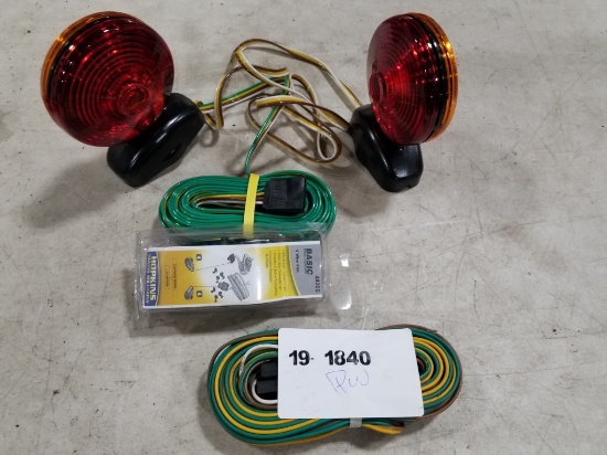 Magnetic Trailer Lights, Qty. 2