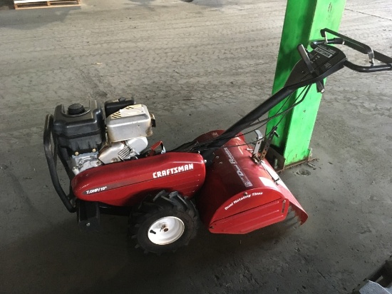 Craftsman 19in Dual Rotating Tiller