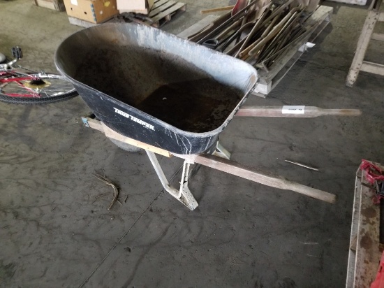 True Temper Steel Wheel Barrow