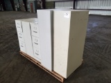 Metal Filing Cabinets Qty 5