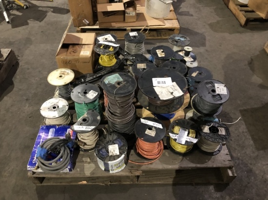 Electrical Wire Spools Qty 31