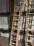 Fiberglass Step Ladders Qty 2