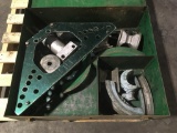 Greenlee Hydraulic Pipe Bender & Shoes