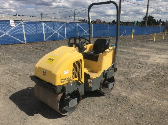 2016 Wacker RD12A-90 Tandem Vibratory Roller