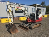 2016 Takeuchi TB230RA Mini Hydraulic Excavator