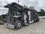 1997 Peterbilt 379 T/A Sleeper Car Hauler Truck