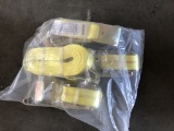 Heavy Duty 10,000lb Ratchet Straps Qty 4