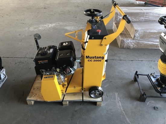 2020 Mustang CC2000 Walk Behind Concrete Saw