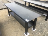 2020 Steel Work Bench w/Shelf