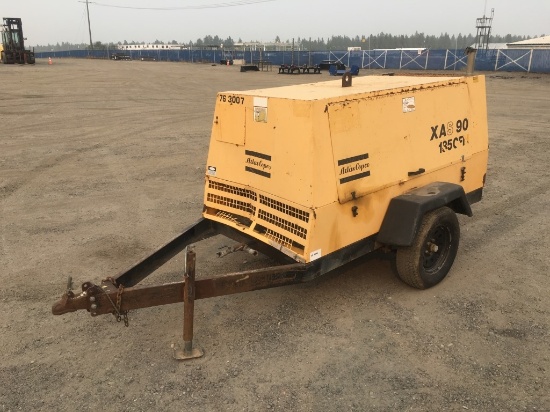 Atlas Copco XAS-90 Towable Air Compressor