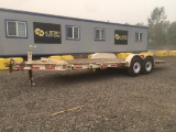 2011 Trail King TKT22U-202 T/A Equipment Trailer