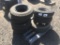 8-14.5 Trailer Tires w/Rims, Qty 7