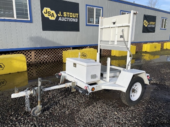 2008 Kustom Signals Radar Trailer