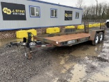 1991 Towmaster T12 T/A Equipment Trailer